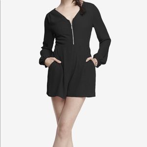 Zipper Front Romper